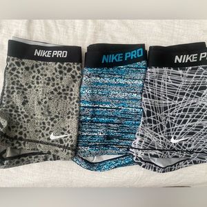 Nike Pro shorts bundle